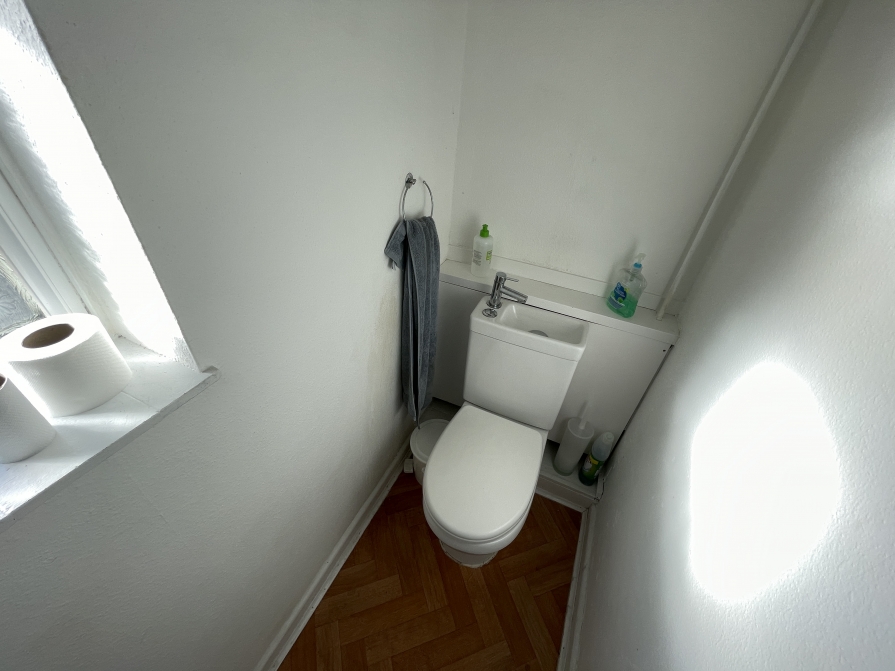 Upstairs toilet